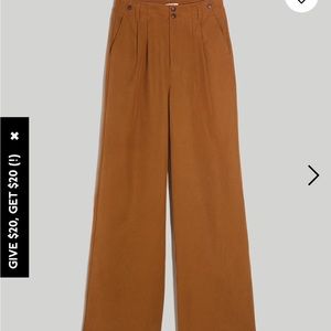 The Madewell Harlow Wide-leg pants